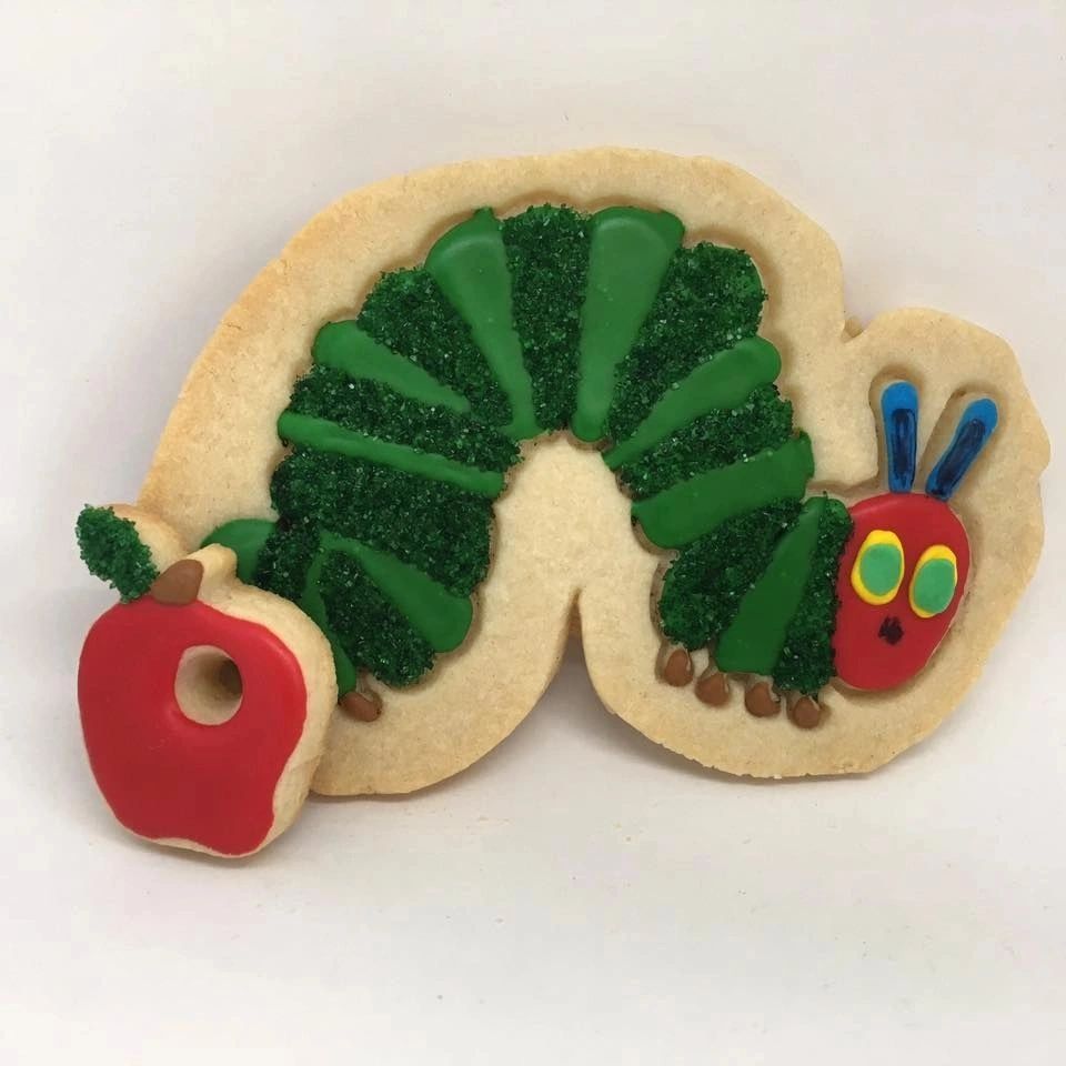 Children's book themed cookies