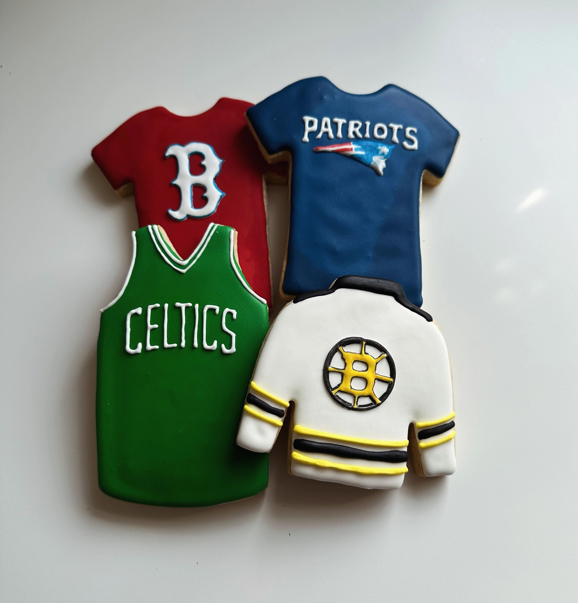 Sports jersey cookies
